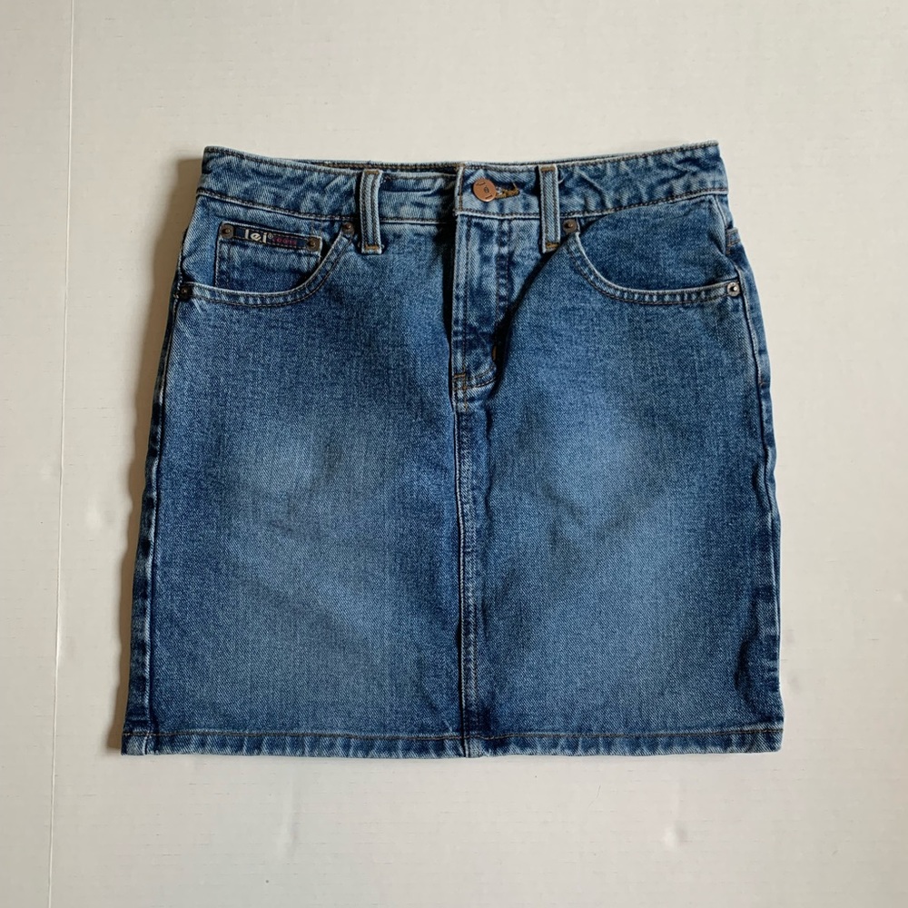 Vintage l.e.i  Demin Skirt